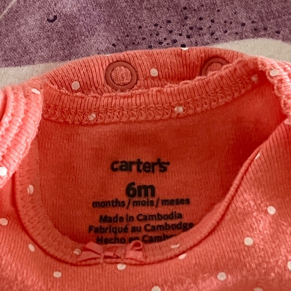 Set of 5 baby girl onesies size 6 months - Picture 4 of 5